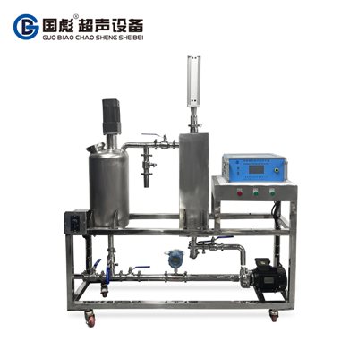 超聲波不銹鋼雙反應(yīng)釜5L/30L分散設(shè)備
